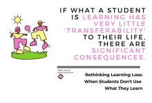Photo of When Students Don’t Use What They Learn