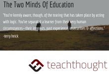 Photo of The Two Minds Of An Educator