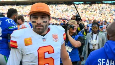Photo of Buccaneers’ Baker Mayfield ready for ‘measuring stick’ game vs. Lions