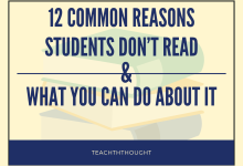 Photo of 12 Reasons Students Don’t Read & What You Can Do About It