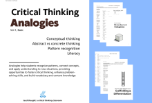 Photo of NEW: Analogies Workbook For Critical Thinking