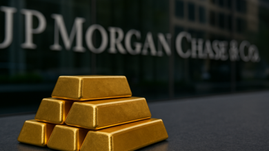 Photo of J.P. Morgan Sees Gold Potentially Reaching $8,000–$8,500 as Retail and Institutional Demand Mounts