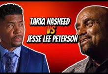 Photo of Tariq Nasheed & Jesse Lee Peterson Debate Over Racism (Throwback )