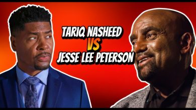 Photo of Tariq Nasheed & Jesse Lee Peterson Debate Over Racism (Throwback )