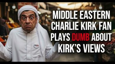 Photo of Middle Eastern Charlie Kirk Fan Plays Dumb About Kirk’s Views