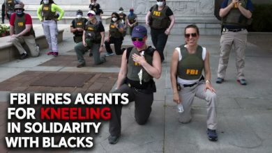 Photo of FBI Fires Agents For Kneeling In Solidarity With Black People
