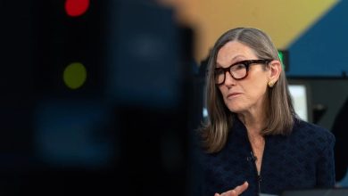 Photo of Cathie Wood-backed crypto stock drops over 90%