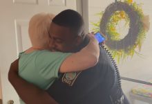 Photo of 90-year-old reunites with officer who stopped nearly $10,000 crypto scam