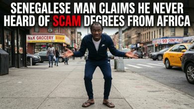 Photo of Senegalese Man Claims He Never Heard of Scam Degrees From Africa