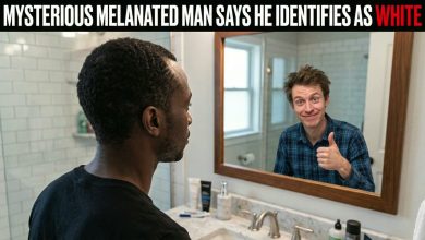 Photo of Mysterious Melanated Man Says He Identifies As White